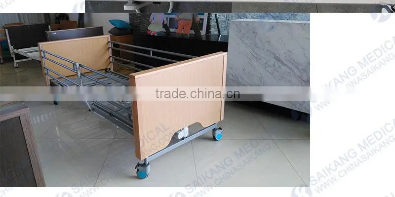 SK006-2 Painted Wooden Electric Home Care Bed