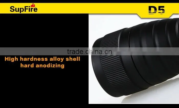 SupFire diving LED flashlight D5 with one mode and 1000lm