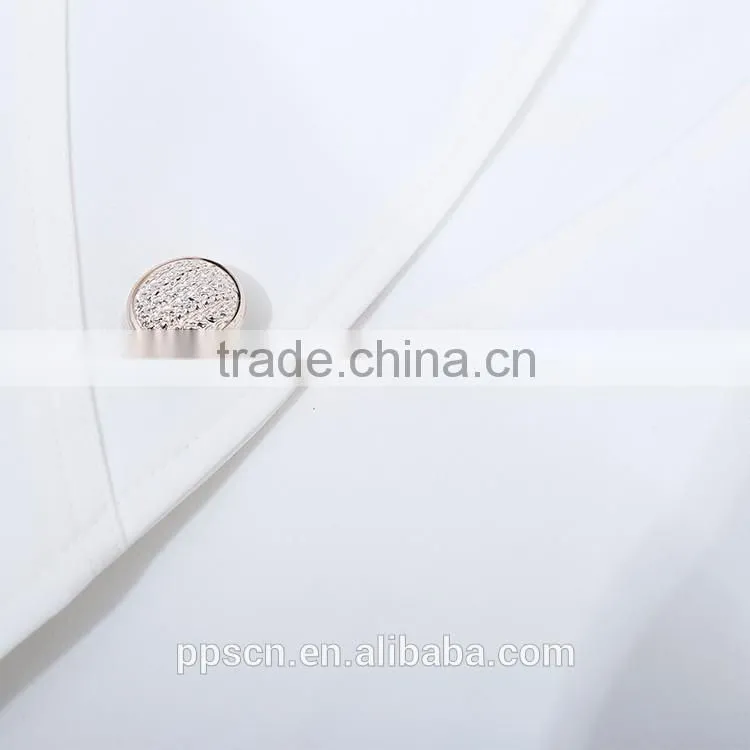 Wholesale China clothes factory white woven lace formal ladies blazer designs