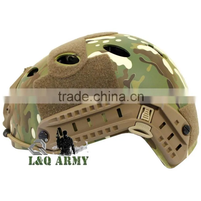 Airsoft FAST Carbon Style Helmet Camo
