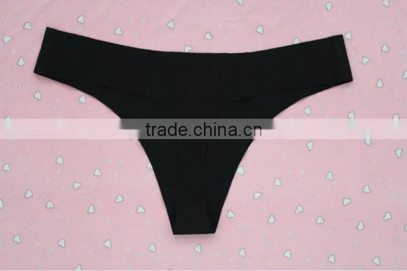 2014 Seamless Laser Cut Sexy Mature Women Panties G String