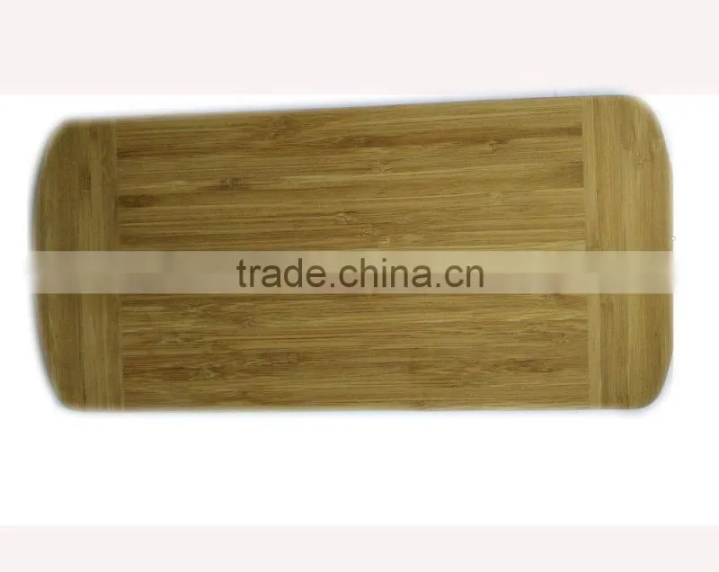 round bamboo serving plate
