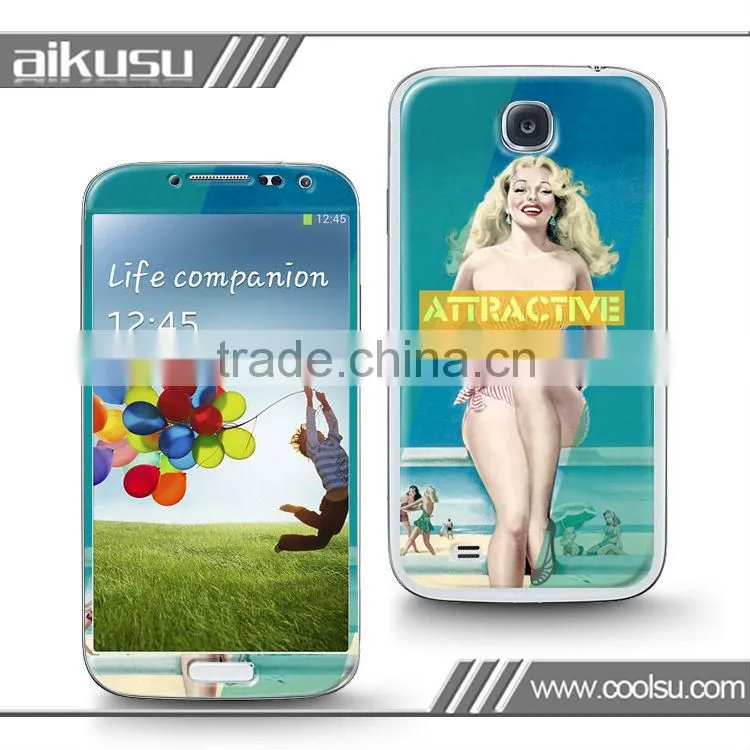 2014 Hot sale epoxy sticker for samsung s4