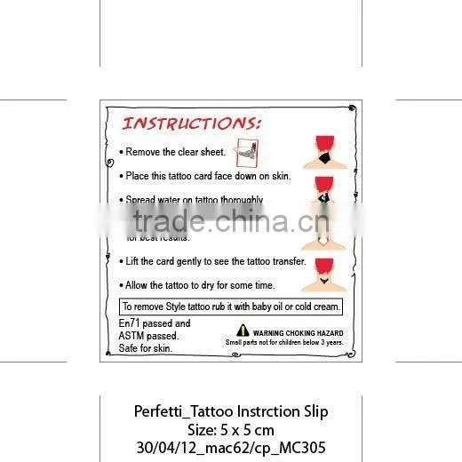 children tattoo sticker
