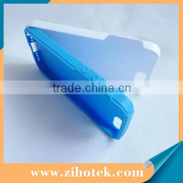 Double Protective 3D sublimation case for iPhone 4/4s (inner rubber case + outside 3D cases)