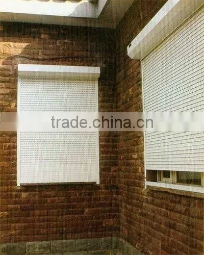 Automatic rolling shutter window, aluminum rolling shutter windows