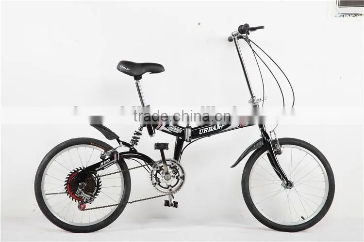 20 size cheap steel folding bike with suspension 20 pocket bike