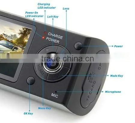 JK Good Price GPS Dual Lens dvr car