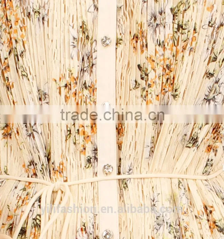 2015 hot sale floral printing suits,woman sleeveless blouse and long pants