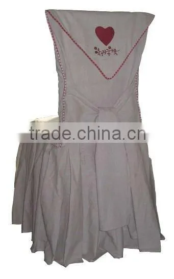 100% cotton chair cover