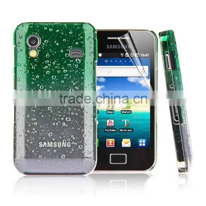 Custom Design Mobile Phone Back Cover For Samsung Galaxy , Transparent Mobile Cover Printing , Beautiful Mobile Phone Back Cover