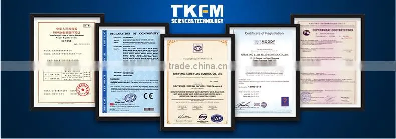 TKFM factory directly sale water gas oil medium quickly shut off use pneumatic fully welded ball valve