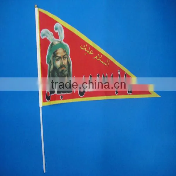20*30cm triangle flag,promotional table top flag,national pennant flag
