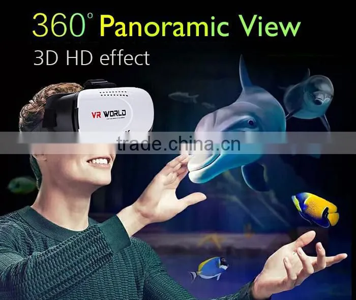 2016 Fashion Style VR Box OEM 3D Video Glasses