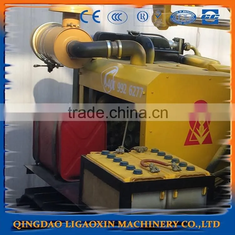 Multi-function small drilling rig in water power station.