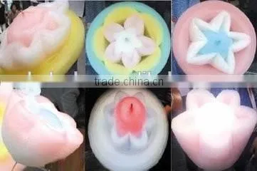 factory direct supply flower cotton candy making machine