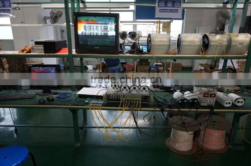 4 Port POE fiber switch Single fiber