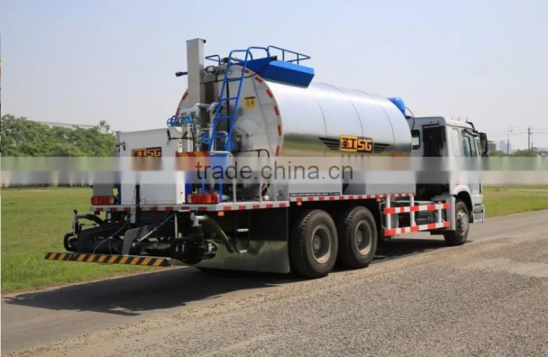 8000 Liter Emulsion Asphalt, Computerized Emulsion Asphalt Distributor