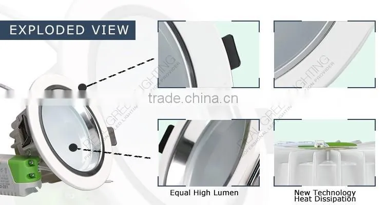 20W LED Downlight Chips Quality 20W White/Warm White Alumiumn Alloy LED Down Light 20w SMD5730 3000K-6500K 100V-265V 1110 LM