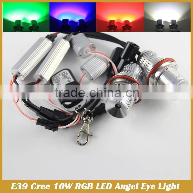 E90 20W RGB remote Multi-Color LED Angel Eyes Kit for E90 2006-2008 E60
