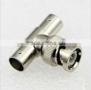 XinQi CCTV Accessories F or T Male BNC Adaptor Plug Connector