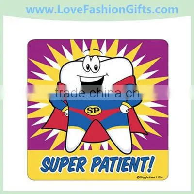 Tooth Super Patient Sticker