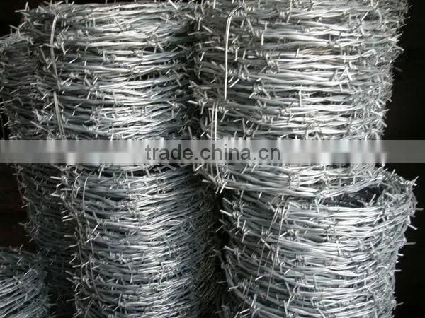 hot-dipped galvanized barbed wire