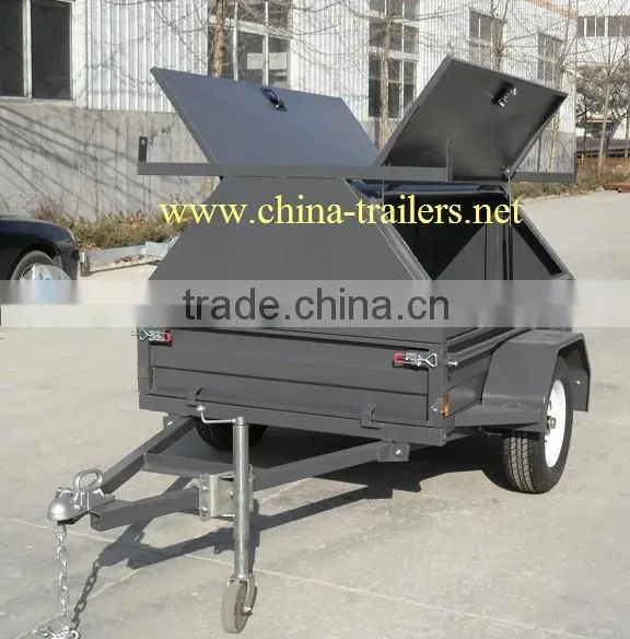 Powder Coted mobile advertising trailer/ Tradesman trailer