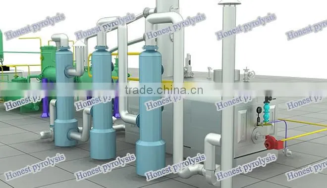 2016 Best Sale Waste Engine Oil Continuous Oil Distillation Equipment Manufaction