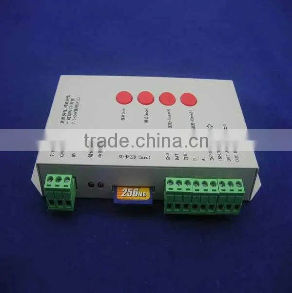 led pixel controller rgb with SD card T-1000s Pixel led rgb controller