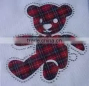 laser cut butterfly shape lace DIY desgin hot fix motif iron on clothes