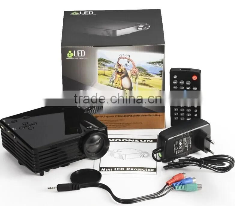100 lumens led mini pocket projector for iphone 5 pico pocket projector