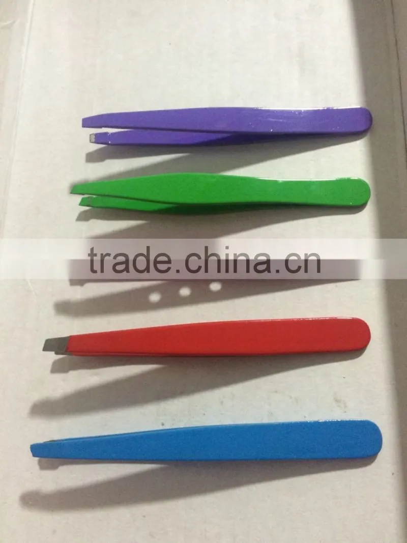 Eyebrow slant tip Beauty Tweezer