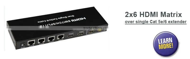 Vision takes High speed full HD hdmi to utp extender over 120m