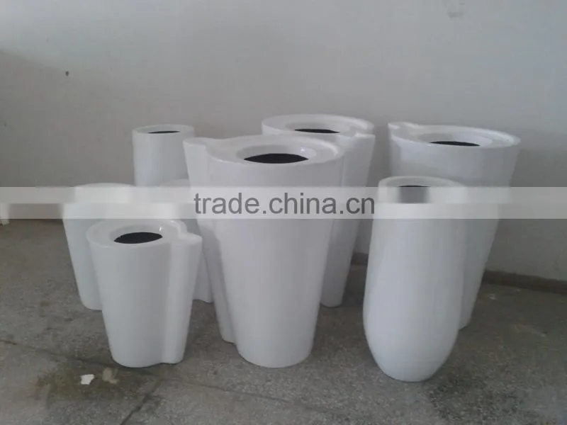 new modern design shopping mall flower planters