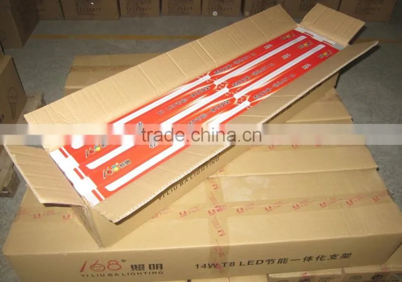 AC220v 1200mm alu+PC cover 18w led tube t5 with 1 year warranty