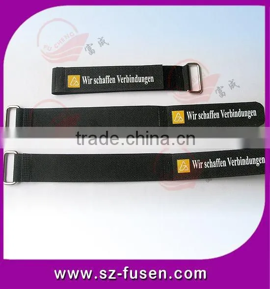 New products of Input information plate ID Nylon magic tape Bracelet
