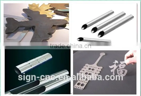 SIGN 1325 1530 500w yag laser metal cutting machine