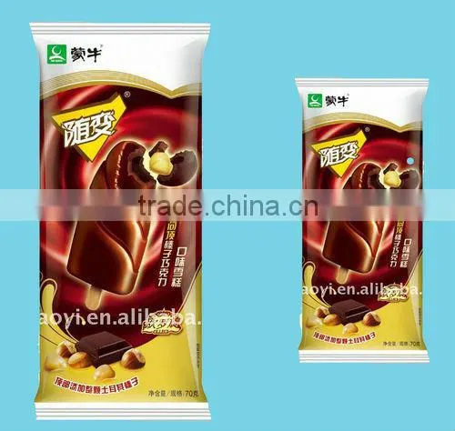 Printed Food Grade Ice Cream Plastic Bag