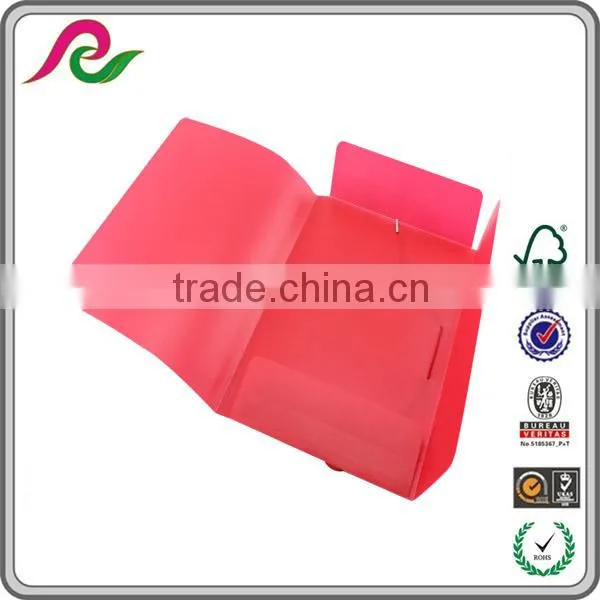 Fancy soft cover file folder