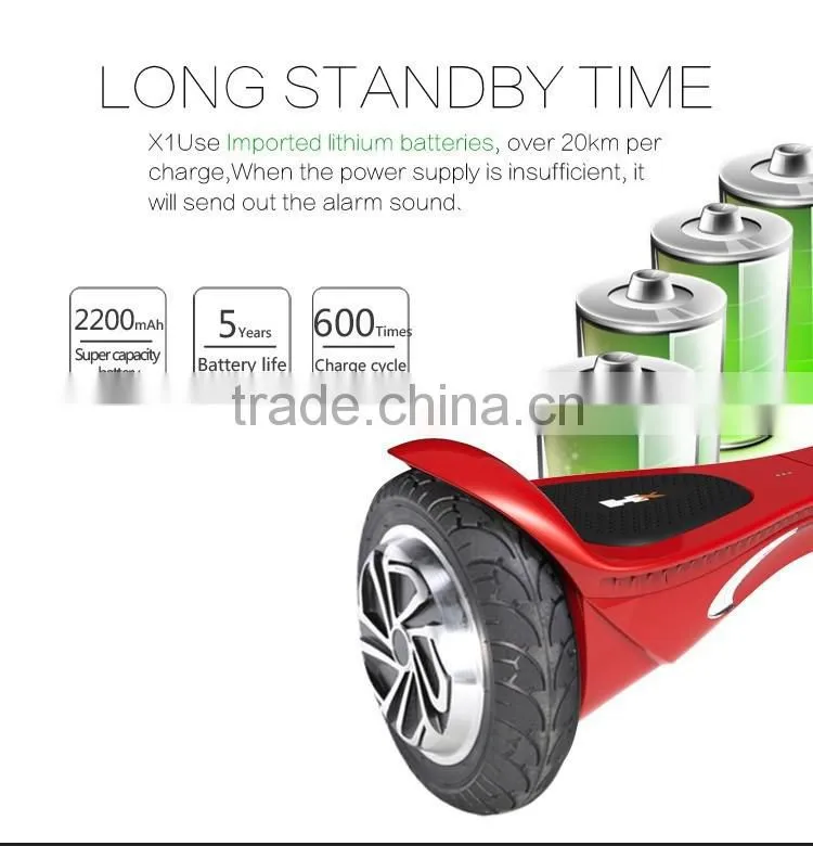 Nice gift for children high quality 2016 smart balance scooter self with samsung battery