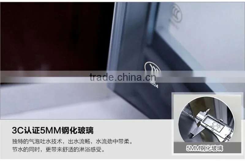 Foshan sanitary ware factory wholesale with massage glass shower room