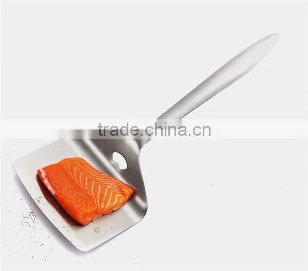 High quality cooking salmon stainless steel fish spatula