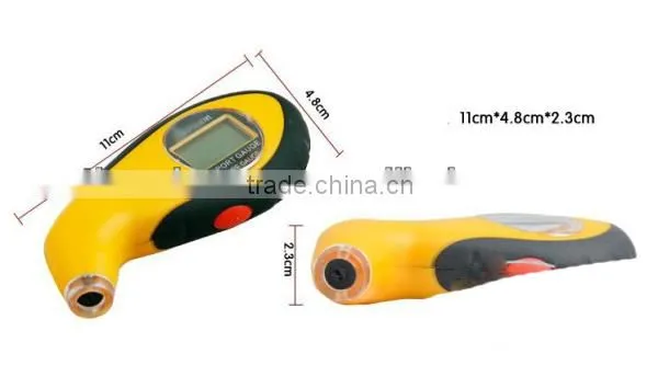 Hand held Digital tire pressure gauge for testing car tire pressure