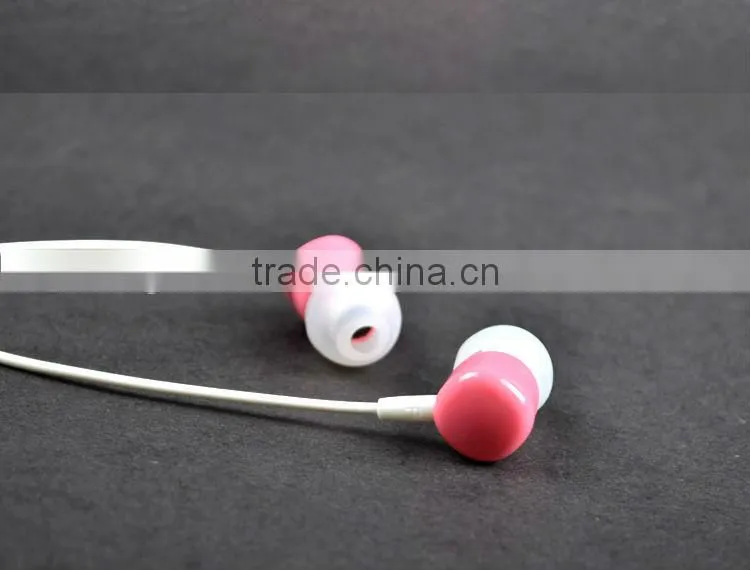 ULDUM best selling bass earphone illuminated candy earphone for children and girls