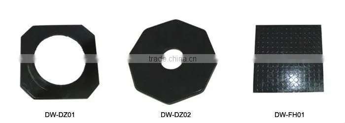 Anti-skidding rubber car mat
