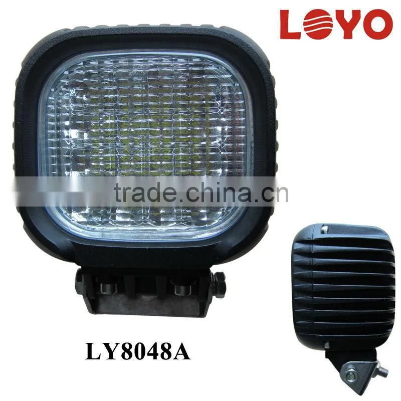 12V 16*3W Portable Super Bright Car LED Work Light, IP67 48W Auto LED Work Light, Offroad LED Lighting