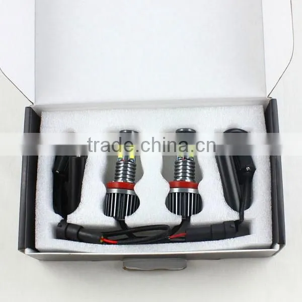 Canbus 120W LED Angel Eyes marker for BMW X5 E70 X6 E71 E90 E91 E92 M3 E60 E82 E93 E63 LED Marker Headlight angel eyes
