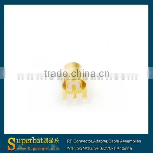 MMCX Edge PCB Mount Jack connector mmcx male to sma female cable