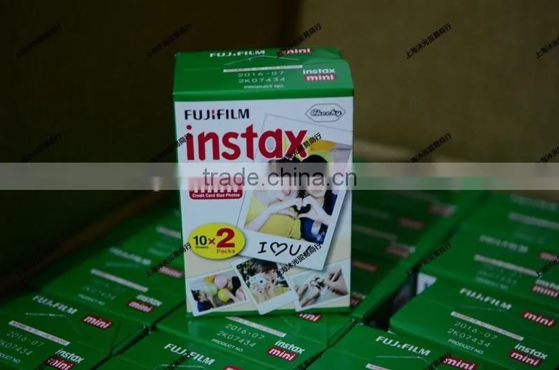 2015 Popular Fujifilm Instant Polaroid Instax Mini Film 10 Sheets Color Side Film